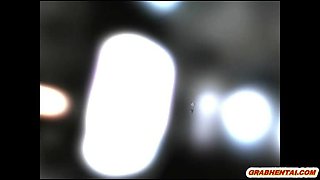 3d anime brutally fucked by monster and creampie
