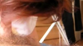 Amateur Blowjob with Cum in Mouth