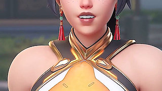 Anran - Doggystyle Fuck on First Date (3d Overwatch Porn Animation)