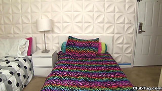 Caught Sniffing Panties Ruined Orgasm Handjob