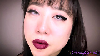 Hot Vampire Devours You w Ear Licking & Lens Licking -ASMR