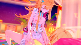 Genshin Impact - Escoffier Hardcore Moaning Creampie Squirt Fuck - 3D Hentai Animations