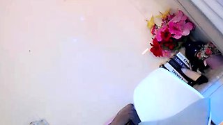 Horny Blonde In Solo Masturbation