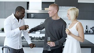 BLACKED Cheating Blonde Wife Kate Englands first BBC