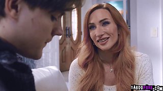 Redhead MILF Fucked Hard by Neighbor