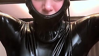 Amateur blondie solo anal masturbation