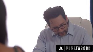 Nicole Doshi Upset Inheritance Rule - Must Submit to Men for Big Tits Asian Blowjob