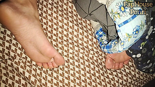 My Stepsister Let Me Touch Her Feet.