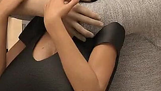 Project Hotwife - Gameplay - Husband Fucks Wife in Doggy Style and Cum in Tits and Her Body