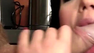 An amazing brunette babe enjoys getting fucked in her asshole