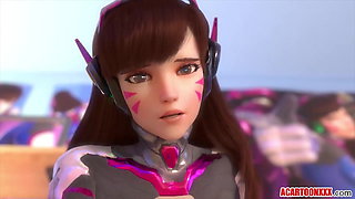 Big ass 3D heroes drilled in the pussy compilation