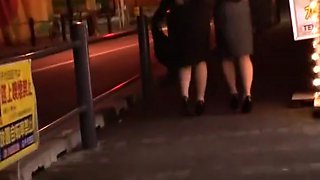Hottest Japanese whore in Horny Secretary, Stockings/Pansuto JAV video