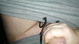 Girlfriend jerked off my dick in a friendly way in my car!