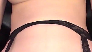 Sex with G-cup Wife in Fishnet Lingerie - Two Loads of Cum - Kaori 30 Years Old