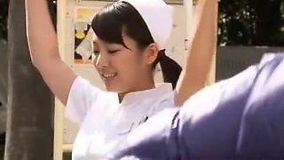 Fabulous Japanese chick Kana Oohori, Yuki Natsume, Nana Usami in Crazy Group Sex, Blowjob JAV clip