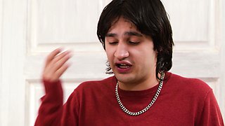Hot MILF orders stepson to fuck her ass