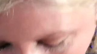 Old MILF BBW Rimms & Blows Her Way to the Top