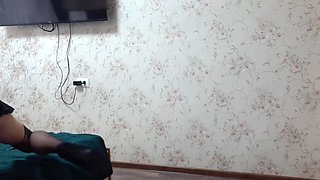 Kristino4ka24 Crossdresses in New Lingerie