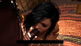 Black Guy Fucking MILF Anna Pussy and Asshole with Huge Cock Anal Creampies