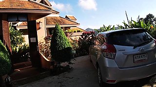Amateur Thai teen girlfriend POV blowjob