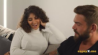 Venus Afroditas Massive Tits Bounce Wildly During Rough Hardcore Pounding from Juan Lucho
