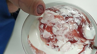 Creamy dish is ready