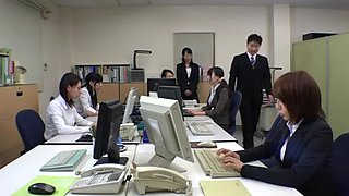 Pantyhose Miniskirt Secretary at Office 2of4 censored ctoan