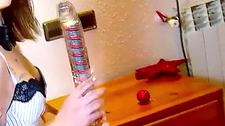 Teen Kim Equinoxx masturbates pussy and gets caught and ass fucked by step brother