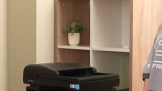 Three Girls Share His Cock in the Kitchen and Nobody Is Patient