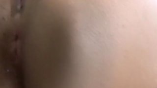 POV fucked young retro teen anally creampied