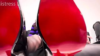 Mistress Lilin - Worship My Nylons Heels Pussy And Ass
