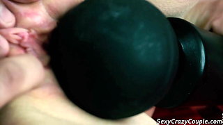 I Play with clitoris close-up