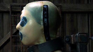 Hotty in latex suit gets wild fur pie and anal prodding