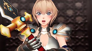 Princess Knight Gangbang - Horny 3D anime sex movies