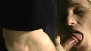 Sperm Mouth Fuck For A Busty Teenie Slave