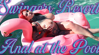Swingers Resort - Anal at the Pool