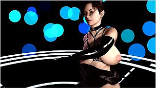 [mmd] Busty Girl Sexy Naked Erotic Dance 3d