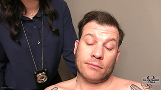 Interrogation Ejaculation Featuring Sinn Sage, Drake Man O'war