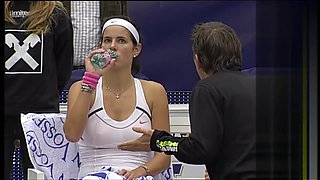 Julia Goerges - beautiful breasts in Linz 2010