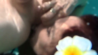 Underwater Sex with Step Grandson