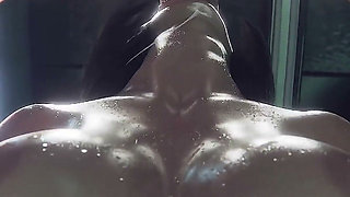 Eve Stellar Blade Full Nude Sloppy Blowjob with Moans - 3D Animation