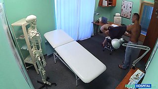 Fake clinic - depressed sexy patient's examination turns into steamy screw