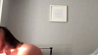 Busty blonde babe giselle solo toying