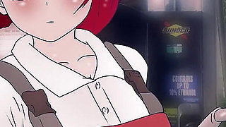 Kana Arima Works at a Gas Station, but She Was Offered Sex! Hentai the Idol's ( Anime Cartoon )