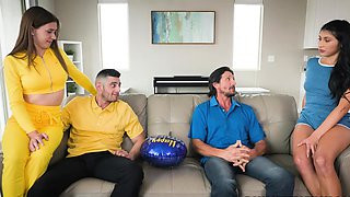 Penelope and Kourtney Stepdads Special Day Fucking