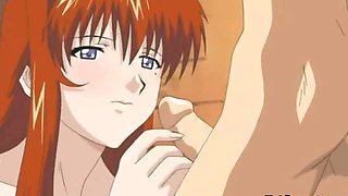 Redheaded hentai mistress