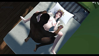 Cyber Goddess with Forbidden Curves- 3D Animation Hentai