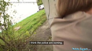 Public Agent Olivia Sparkle Blowjob POV - Big Cock College Babe Makes Me Cum Early in Czech HD