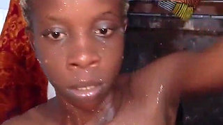 Enjoying My Self in Local Shower with My Hubby
