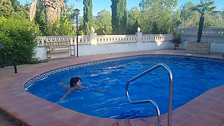 Getting Wet by the Pool